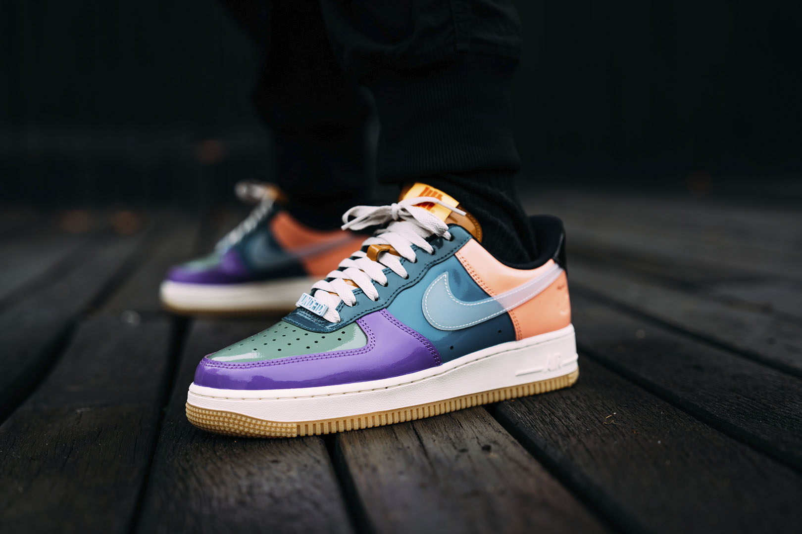 Men's shoes Nike x UNDEFEATED Air Force 1 Low SP Wild Berry